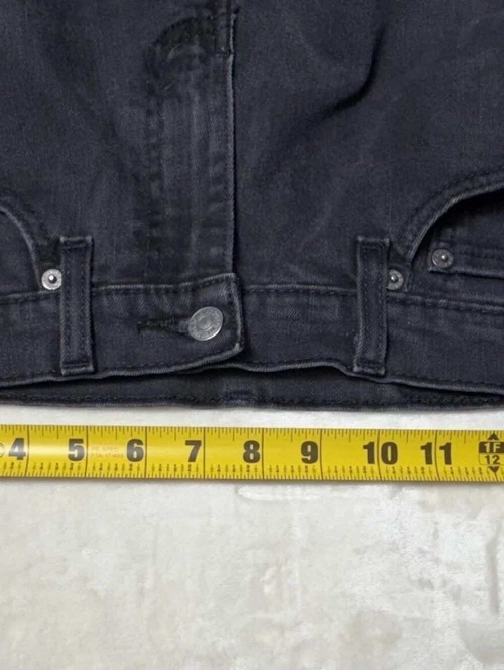 Levis 511 Slim Fit Jeans Mens 29x30 Black Stretch Denim WaterLess Pants